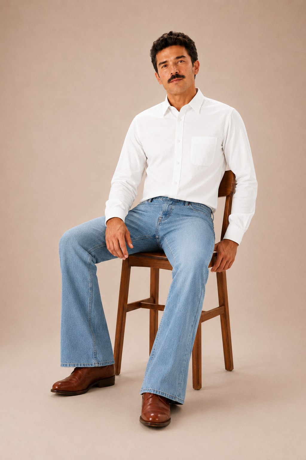 White Premium Cotton Casual Shirt