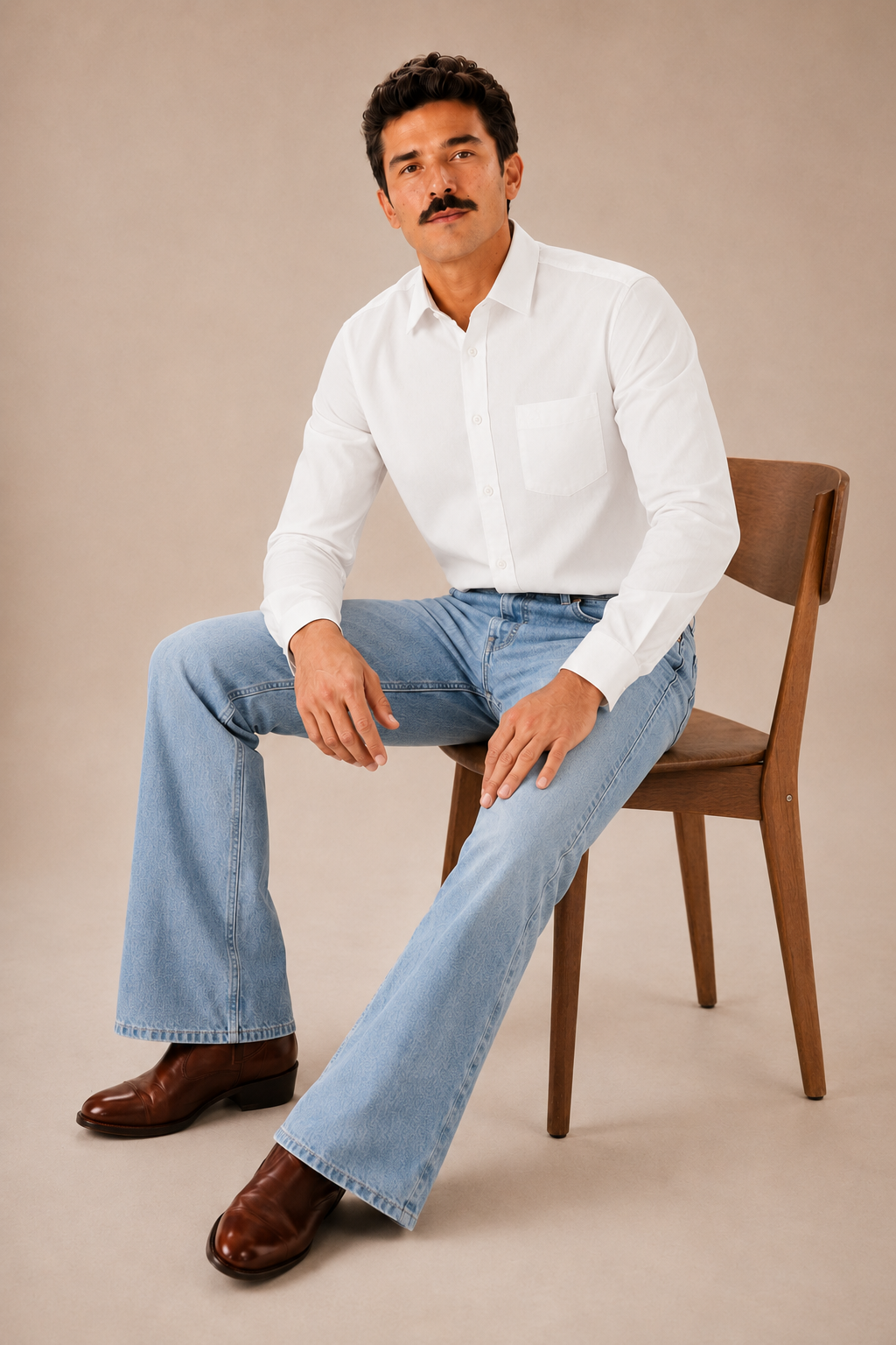 White Premium Cotton Casual Shirt